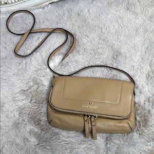 Kate Spade New York | Mariana Mansfield Crossbody Bag in a Tan Leather